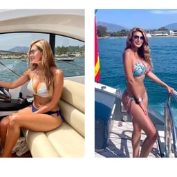 # Kitagawa Kana_The lady wearing cat ears headdress spreads her pussy and masturbates in front of the mirror, close-up of abalone pink and tender and fluid