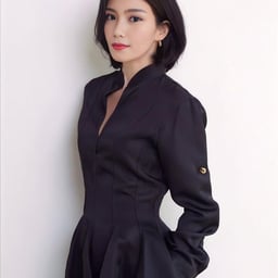 The physical temptation of a beautiful girl in uniform