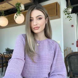 Live broadcast of a girl with flower arm tattoos in maid outfit!